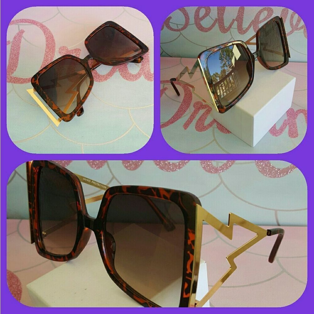 New trendy 2019  big frame woman Sunglasses